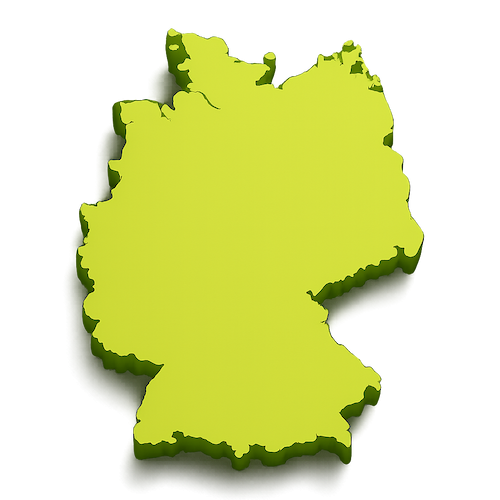 Landkaart met locaties van JB Tag Solutions