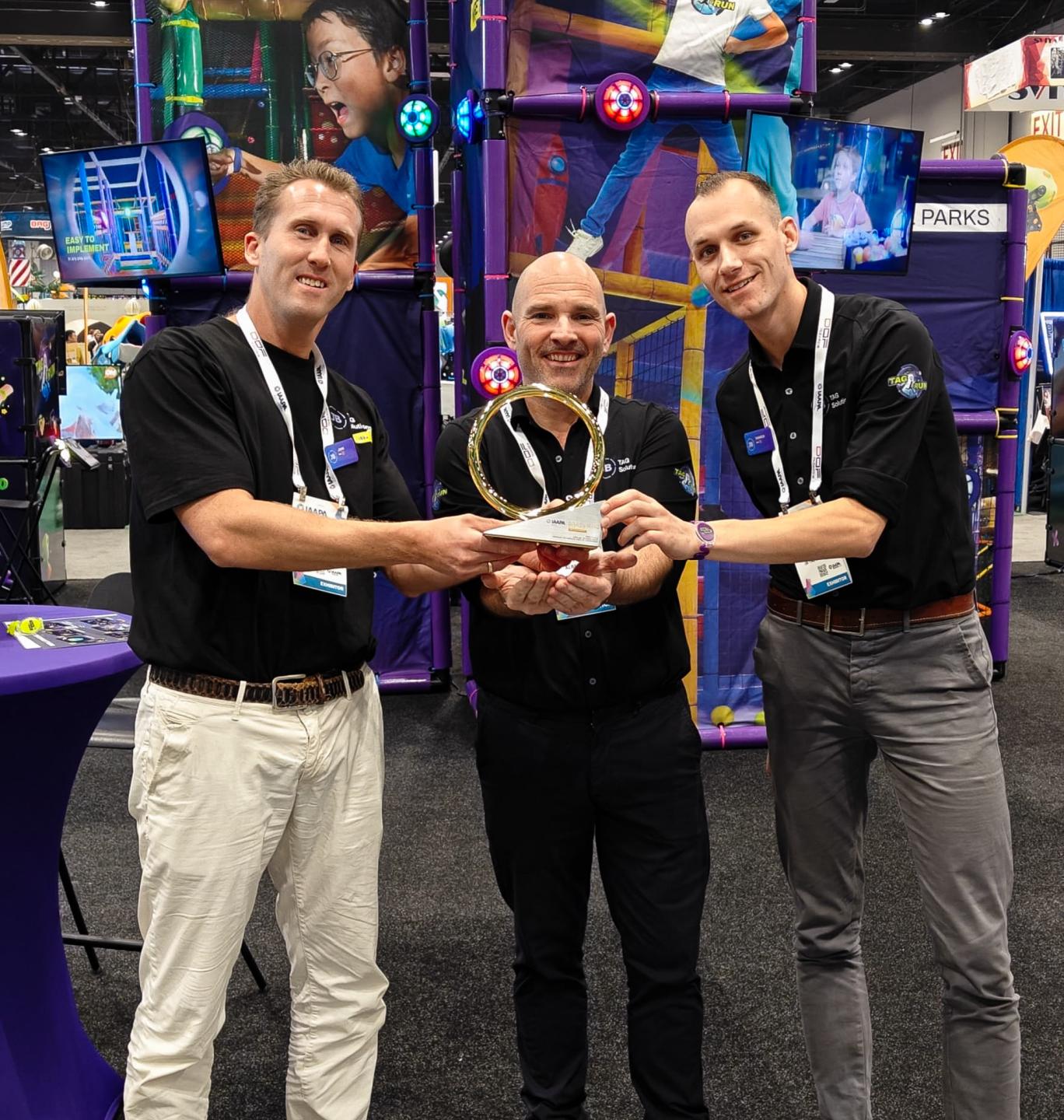 IAAPA bras awards gewonnen door JB Tag Solutions