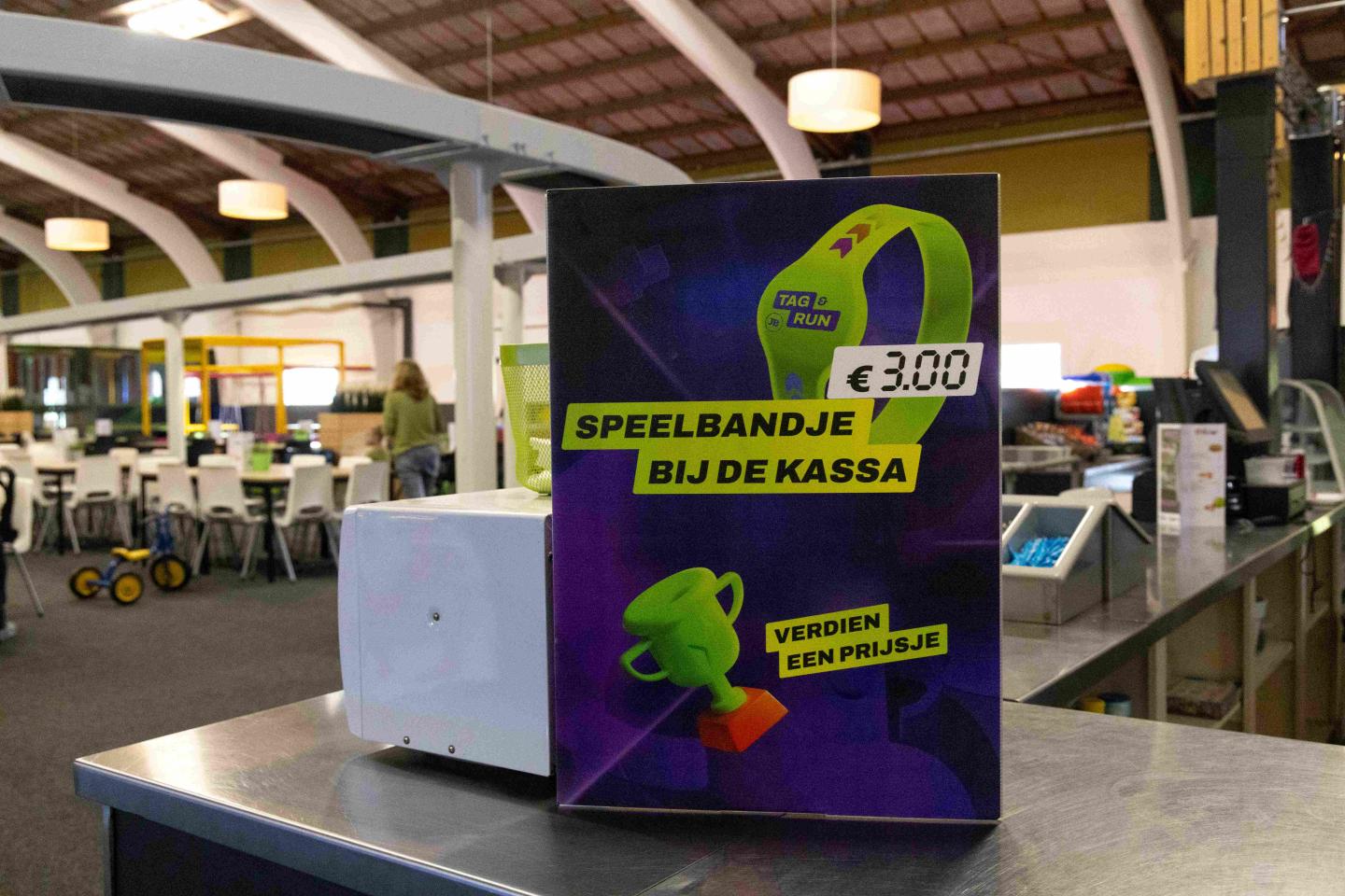 JB tag speelbandjes bij Ballorig Hoogezand