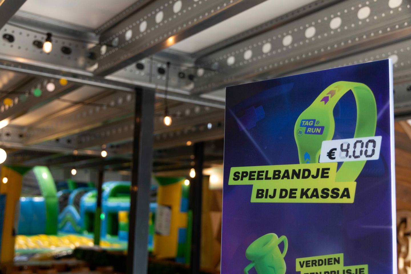 Speelbandje voor JB tag solutions