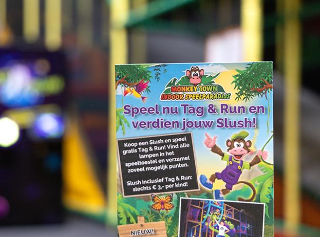 Reclame voor Tag & Run