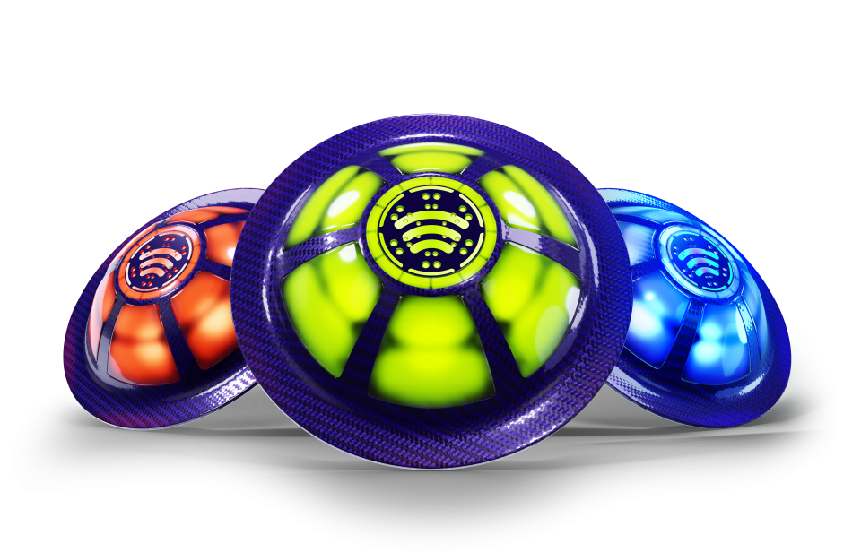Interactie speellamp van het JB Tag Solutions spel systeem